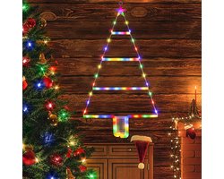 Kerst LED verlichte ladder decoratieve verlichting voor binnen slaapkamers