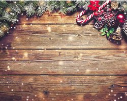 Kerst Placemat vinyl | Oud hout | 6 stuks | De Kerst Placemat vinyl | Oud hout voegt stijl en duurzaamheid toe aan uw tafel. Hygiënisch, PVC-vrij en makkelijk schoon te maken. Perfect voor een sfeervol kerstdiner!