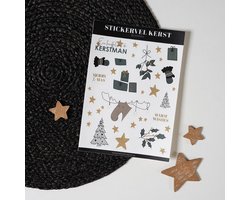 Kerst stickers | Stickervel | 20 stickers | Kerstmis | MOODZ design