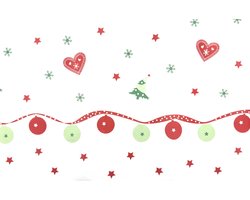 Kerst Tafelkleed Airlaid – 140 x 220 cm – Feestelijk Rood Groen Wit – Wegwerp Luxe Kwaliteit