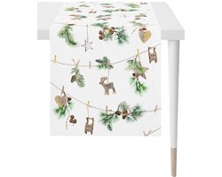 Kerst Tafelloper - 46 x 135 cm - 100% katoen - Apelt