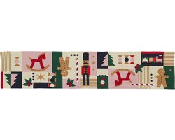 Kerst Tafelloper - 96 x 20 cm - Harris Notenkraker