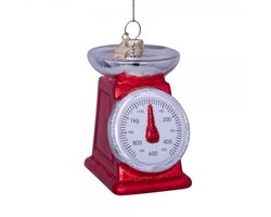 Kerstbal Keukenweegschaal