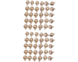 Kerstballen Belletjes - Mini Klokjes DIY - Kerstdecoratie Maken - Vintage Bronzen Kleur - 1.1 x 1.3 cm - Koper