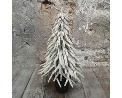 Kerstboom Groen met sneeuw effect | Feestdagen | Industrieel | Kerstmis | Kerst | Christmas | Winter | Woon | Wonen | Decoratie boom | December | Woonaccessoire | Woonaccessoires | Decoratief | Decoratie | Deco | Landelijk | Interieur | Inrichting