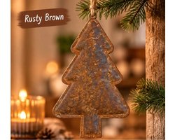 Kerstboom | Rusty | Bruin | Sommerfield | Feestdagen | Industrieel | Kerstmis | Kerst | Countryfield | Christmas | Winter | Woon | Decoratie boom | December | Woonaccessoire | Woonaccessoires | Decoratie | Deco | Landelijk | Interieur | Inrichting