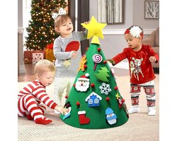 Kerstboom van vilt - XL voor kinderen - Kerst speelgoed voor binnen