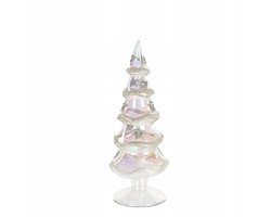 Kerstdecoratie Glas Transparant 10x24cm