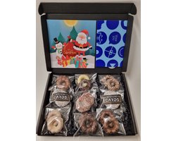 Kerstkransjes Proeverij Pakket - 9 smaken met BOL.com cadeaukaart ter waarde van 20 euro | Mystery Card 'Merry Christmas' met persoonlijke (video)boodschap | Kerstpakket | Kerst Cadeaubox  | Chocolade Cadeau | Brievenbusbox