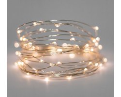Kerstverlichting Zilverdaad vormbaar - 36 meter - 1200 LED lampjes - warm wit zilverdraad - 8 functies - ip44 voor binnen en buiten