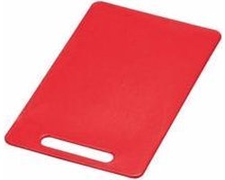 Kesper 30463 keukensnijplank Rechthoekig Kunststof Rood