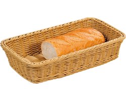 Kesper Broodmand - rotan - rechthoekig - 20 x 35 x 7,5 cm - fruitmanden