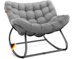 KESSER® Schommelstoel voor binnen en Buiten - Relaxfauteuil Weerbestendig