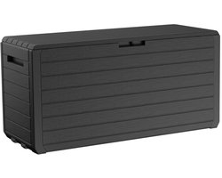 Keter Atlas Opbergbox 270L - 117,2x45x57 cm - Antraciet