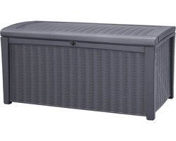 Keter - Borneo opbergbox - 416 liter - 129.5 x 62.5 x 70 cm - Antraciet