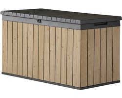 Keter Carolina Opbergbox - 570L - 142,5x65,3x78,2cm - Licht Bruin