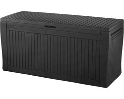 Keter Comfy Opbergbox - 270L - 117,5x45x57,3cm - Antraciet