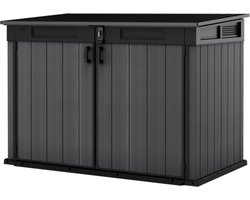 Keter Cortina Mega Opbergkast - 2020L - 190,5x109,3x132,5cm - Grijs