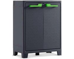 Keter Moby Kast - 44x80x100cm - Antraciet