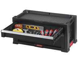 Keter Module Ladekast 2 lades – 56,2x28,9x26,2cm - Zwart