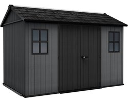 Keter Newton 1175 Tuinhuis - 230x350x246cm - Grijs