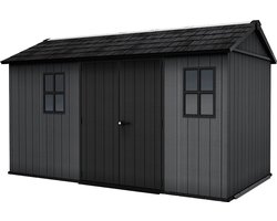 Keter Newton 1375 Tuinhuis - 230x413x246cm - Grijs