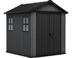 Keter Newton 757 Tuinhuis - 223,8x230x246cm - Grijs