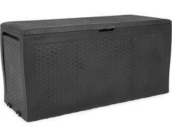 Keter Samoa Opbergbox - 270 L - 117x45x57 cm - Grafiet