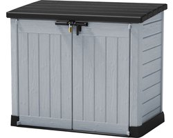 Keter Store It Out Max Opbergbox - 1200L - 145,5x82x125cm - Grijs/Zwart