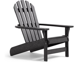 Keter Tahoe Adirondack Premium Tuinstoel - 88,9x71,76x93,35cm - Gerecycled Hoogwaardig HDPE kunststof - Grijs