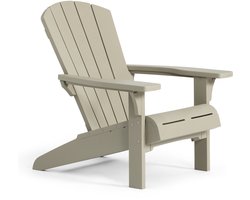 Keter Troy Adirondack Tuinstoel - 81x93x96,5cm – Salie Groen