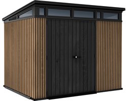 Keter Venetian Pent 97 Tuinhuis - 279x218x226cm - Bruin