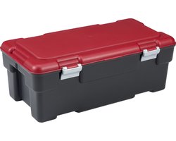 Keter Voyager Box 65l Zwart-rood 80.5x43x30.5c