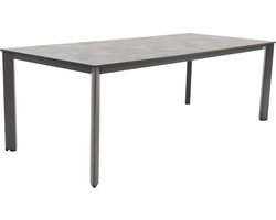 Kettler Edge tuintafel 220x95 cm. - HPL antraciet