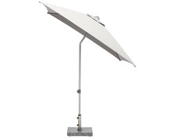 Kettler push up parasol - 200x200 - zilver / grijs gemeleerd