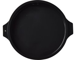 Keufens Boterkoekvorm Siliconen - Bakvorm - Quichevorm - Ø 19cm - Zwart