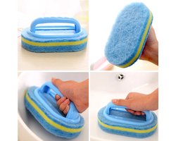 Keuken Schoonmaken - Badkamer Wc Keuken Glas  -Muur Schoonmaken  -Bad Borstel Handvat Spons Bad Bottombathtub Keramische  -Cleaning Tools