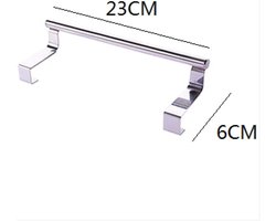 Keukendoek Houder Over Kabinet Deur Theedoek Hanger, Deur Haak voor Universele Fit aan Binnen of Buiten van Kast Deuren, Roestvrij Staal -23CM