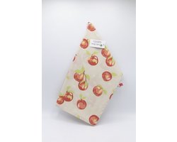 Keukendoek - Set van 2 - Appel - Keukenset - Theedoek -Keukentextiel - Moederdag