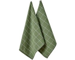 Keukendoek, Set van 2, Groen, 45 x 70 cm – Ladelle | Eco Check