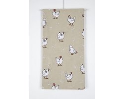 Keukendoek - Set van 2 - Kip - Keukenset - Theedoek -Keukentextiel - Moederdag