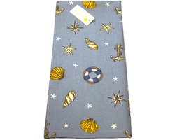 Keukendoek - Set van 2 - Zee - Nautilus - Keukenset - Theedoek -Keukentextiel