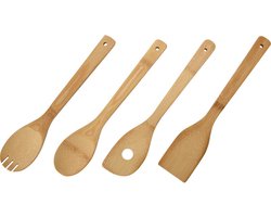 Keukengereedschap Bamboe 4-Delig