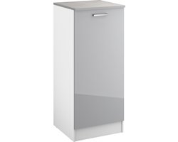 Keukenkast Eli 60x141 met deur - grijs