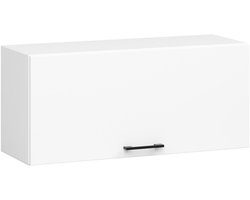 Keukenkast modulaire OLIWIA W80 G1 met 1 Deur / Hangkast / Bovenkast / AKORD Furniture Factory / Wit / 80 x 29 x 30 cm