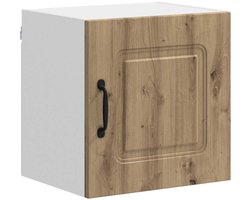 Keukenkast | Wandkast | Muurkast | Opbergkast aan de muur met plank Artisan Eiken 40 x 31 x 40 cm
