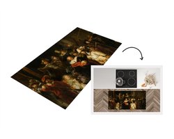 Keukenloper - Loper keuken - De Nachtwacht - Schilderij van Rembrandt van Rijn - 120x60 cm - Keukenloper vinyl