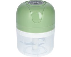 Keukenmachine - Elektrisch keukengerei - Compacte foodprocessor - Ideaal voor in de keuken - Draagbaar - Draadloos - Lichtgewicht - USB-C oplaadbaar - 5 Watt - Groen