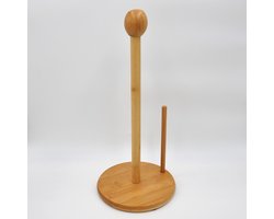 Keukenrolhouder - Bamboe - Keukenrolhouder staand - Zero waste