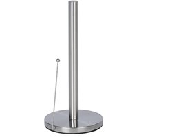 Keukenrolhouder - Keukenrolhouder - keukenrol houder - rollenhouder - RVS staand model - 33 cm hoog - Zilver